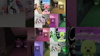 Too Much Nextbots Luffy eats gum Spidey vs Spider Auughh Liminal Hotel Gmod COFFINDANCESONGCOVER [upl. by Kuster]