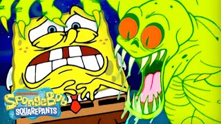 SpongeBob’s SCARIEST Moments Ever 😱  60 Minute Compilation  SpongeBobOfficial [upl. by Denny]