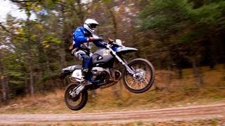 hayabusa killer bmw hp2 enduro 100200 kmh acceleration [upl. by Maude]