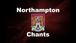 Northampton Towns Best Football Chants Video  HD W Lyrics [upl. by Atiner]