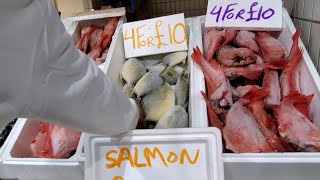 Billingsgate Market London 🇬🇧  This Is A Really Fishy Experience [upl. by Gardal]