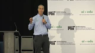 MIT AI  Education Summit 2024 Daniel Huttenlocher Dean MIT Schwarzman College of Computing [upl. by Abihsot]