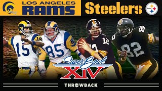 LA So Close to the Upset of the Dynasty Rams vs Steelers Super Bowl 14 [upl. by Eisserc78]