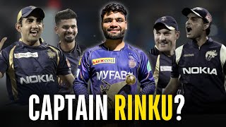 KKR—Could Rinku be the new captain  AakashVani [upl. by Yehudi510]