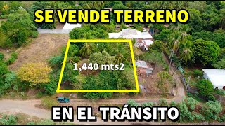 SE VENDE BONITO TERRENO de 30X48 en EL TRANSITO San Miguel El Salvador [upl. by Reivaz]