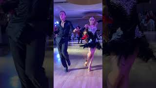 Cha cha cha Tymur Latypov and Katerina Penatzer fyp dance ballroom howto ballroomdance [upl. by Tressia]