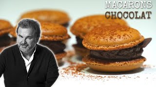 Les meilleurs macarons au chocolat  La recette de Pierre Hermé [upl. by Ginsburg939]