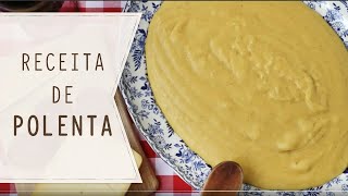 Receita de Polenta [upl. by Ojibbob186]