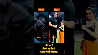 Stree 2 Meet the Real Life Characterscast stree2 shorts [upl. by Ahsier]