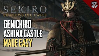 Genichiro Guide  Ashina Castle  Sekiro [upl. by Bodkin]