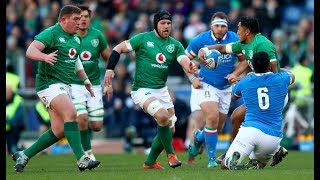 FirstHalf Highlights Italy v Ireland  Guinness Six Nations [upl. by Leahpar907]