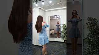 Smart mirror for the fitting room of a clothing store [upl. by Casilde]