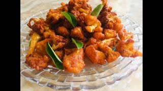 Crispy cauliflower fry Kids favorite recipeஎல்லோருக்கும் பிடித்த காலிஃபிளவர் [upl. by Akirderf362]