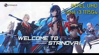 Let me try Strinova on LOW END PC So you dont have to  Intel i3 1115g4 Intel UHD [upl. by Wilhide]