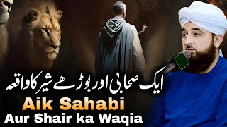 Aik Sahabi Aur Burde Shair Ka Waqia Bayan  By Saqib Raza Mustafai  Saqib Raza Bayans [upl. by Repsaj]