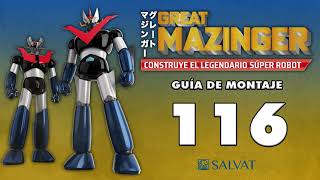 Mazinger Z Paso a paso 116 Editorial Salvat [upl. by Ahsaz438]