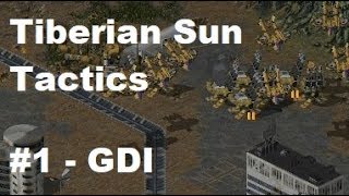 CampC Tiberian Sun Tactics 1  GDI Intro Skirmish DefenseOffense [upl. by Lah]