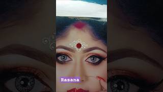 Bridal bindi design ❤️ kolka design ❤️trending viralvideo bridalkolka [upl. by Odracir619]