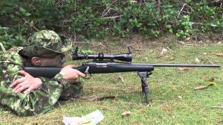 あっちゃんのグアム実銃射撃レポート USM24 Remington M700 Sniper Rifle ② [upl. by Cestar]