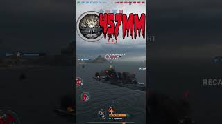 FULL BROADSIDE  World of Warships Legends Mobile shorts [upl. by Yeleak]