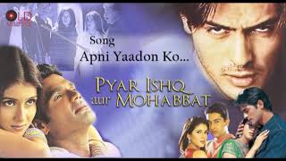 Apni Yaadon Ko Chor Na jana  Pyaar Ishq Aur Mohabbat2001 [upl. by Akcirret595]