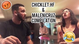 CHICKLET amp MALENI FUNNIEST MOMENTS 2018 COMPILATION [upl. by Haret556]