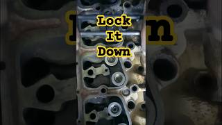 The Perfect LockValve Adjustmen Done Right precisionmachining perfection lockdown cylinderhead [upl. by Finnie852]