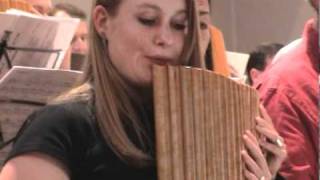 DAJOERI Panflute Choir  LiseAnne Schwander [upl. by Maitilde910]