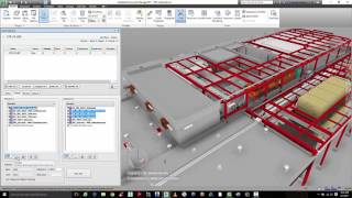 Navisworks Manage 2017 Clash detective overview [upl. by Ahsimot]