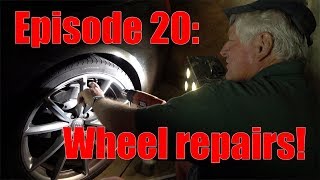 How its done Alloy Wheel Repair [upl. by Sapowith]