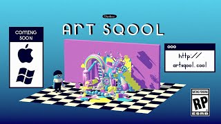 ART SQOOL MacPC game — trailer [upl. by Stubbs]