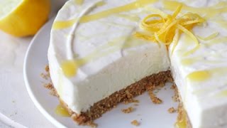 Ricetta CHEESECAKE al limone in 8 min Lemon Cheesecake Recipe ♥ [upl. by Kellen]