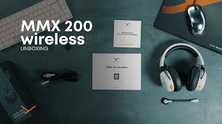 beyerdynamic  MMX 200 wireless  Unboxing [upl. by Avonasac]