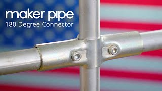 180 Degree Connector Overview amp Assembly  Maker Pipe [upl. by Weathers]