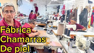 Fábrica de Chamarras de piel de Borrego en Leon Guanajuato jacketpiel abrigos frio amlo sapica [upl. by Selma238]