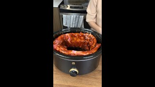 Easy crockpot Ribs [upl. by Thar]