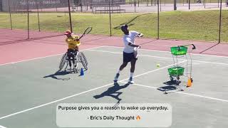 Eric’s Daily Thought🔥ericsdailythoughtcoachericectacademyfitwithcoachetenniswitherictennis [upl. by Neersin941]