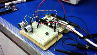 Using a Beaglebone with an HCSR04 sonar [upl. by Westbrook]