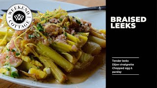 BRAISED LEEKS recipe [upl. by Michaeline]