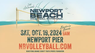 Newport Beach Volleyball Invitational 2024 [upl. by Lillian]