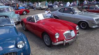 Brooklands Classic Car Day and autojumble 2024 [upl. by Aihcila96]