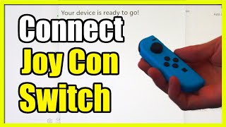 How to Connect Nintendo Switch Joy Con Controller to Computer Fast Tutorial [upl. by Esinereb390]