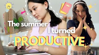 Ein produktiver SMART GIRL SUMMER Tag in meinem Leben [upl. by Nna]