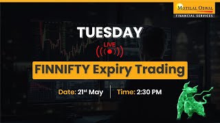 FINNifty Expiry Live Trading  21st May 2024 [upl. by Sparhawk534]