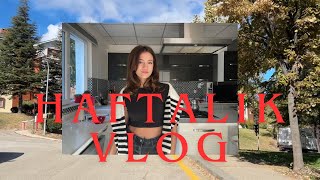 HAFTALIK VLOG🫶🏻  HACETTEPE ÜNİVERSİTESİ GÜNLERİ [upl. by Ronoc]