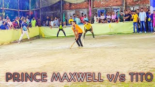 Final 💥 “PRINCE MAXWELL” amp “BABLU”  Batting 🔥  1st Innings  39 Run 🔥  Councillor’ Cup 2023 [upl. by Raycher]