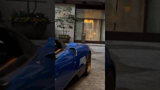 3 Million Pagani Huayra Start Up with the rain ☔️ shorts viralvideo pagani paganihuayra rain [upl. by Gayle]