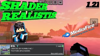 ΜΑΝΤΑΡΖ  TOP 1 SHADERS MCPE 121 amp 120 REALISTIC TERBAIK  NewB Shaders rtxshaders minecraft [upl. by Yenttirb]