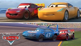 Lightning McQueens Kindest Racing Moments  Pixar Cars [upl. by Rianon]