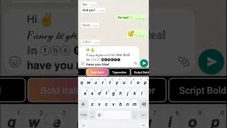 Fancy Font Keyboard Hindi Portrait video [upl. by Nasya]